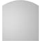 Ekena Millwork Arch Top Surface Mount PVC Gable Vent: Functional, w/ 2"W x 1-1/2"P Brickmould Frame, 18"W x 20"H GVPAR18X2002SF - alternate 5